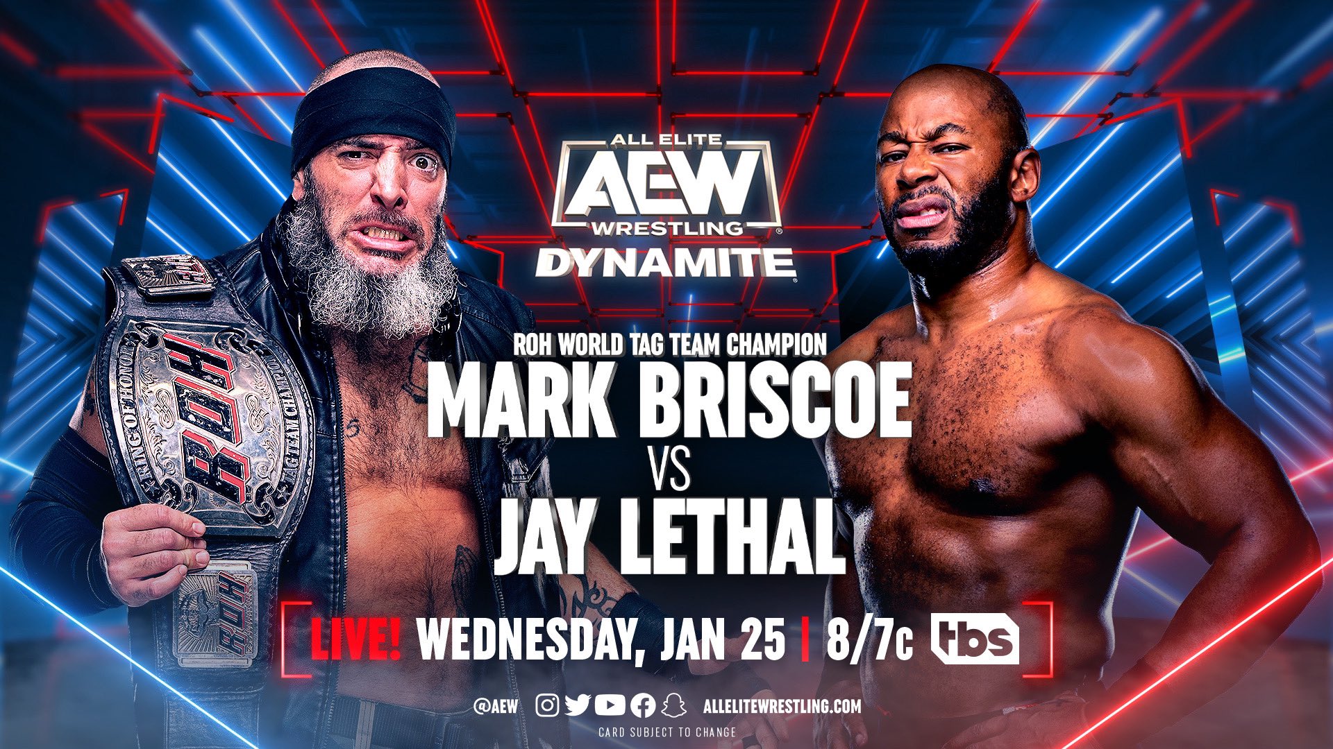 1/25 AEW Dynamite Preview - Jay Briscoe Tributes