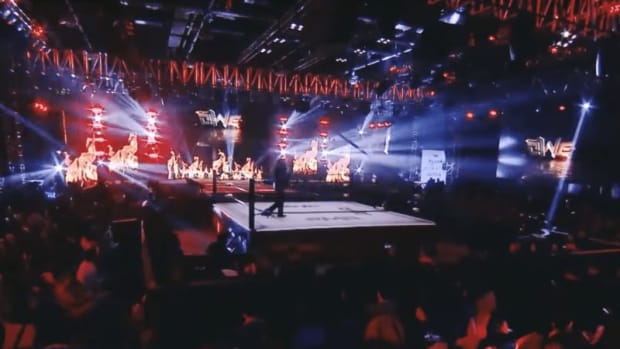 OWE Oriental Wrestling Entertainment crowd arena