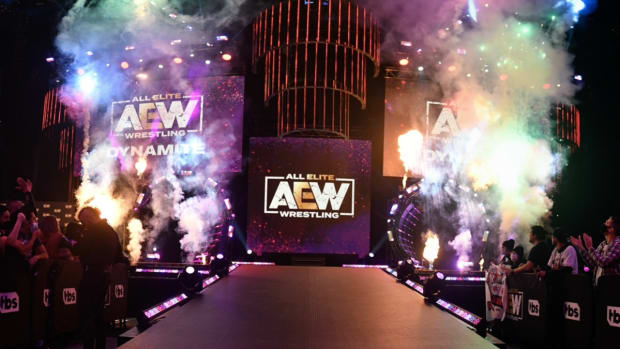 aew stage