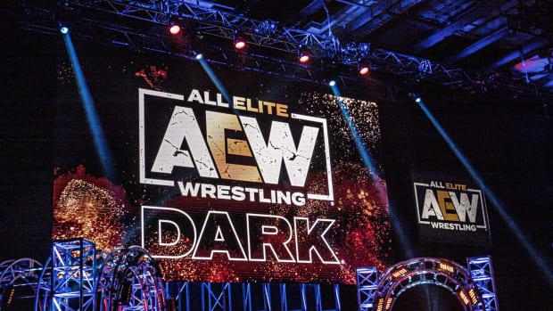 AEW Dark logo arena