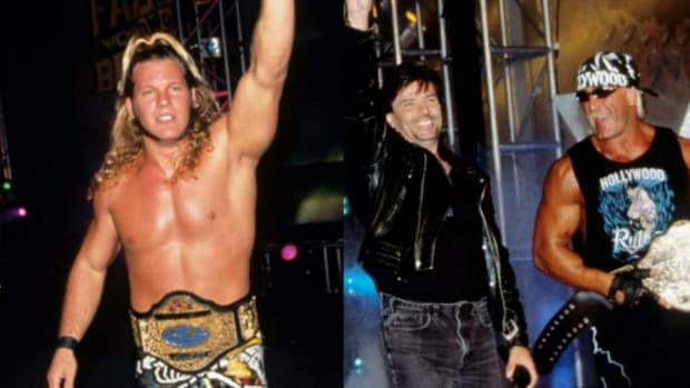 Chris Jericho Eric Bischoff Hulk Hogan