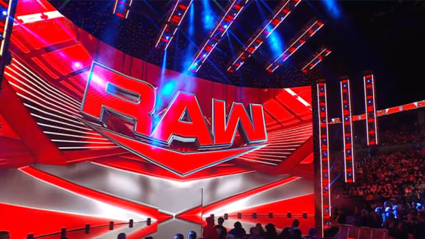 WWE Monday Night Raw logo arena