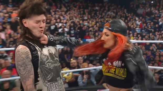 Becky Dom punch