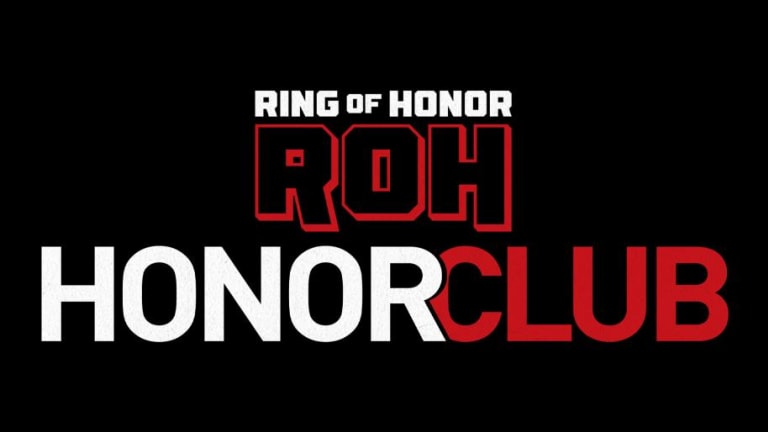 Official announcement for the relaunch of ROH HonorClub