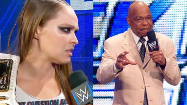 Teddy Long: I don't think Ronda Rousey cares anything about our business. She's one of the people I think would go into business for themselves