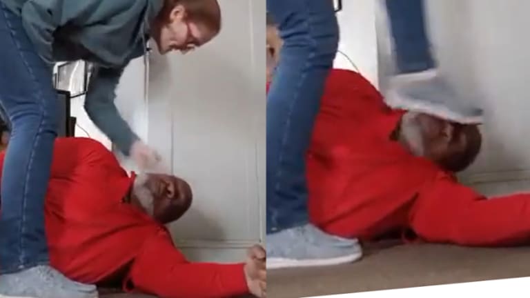 WWE Hall Of Famer Tony Atlas posts video of a woman punching and stomping his face