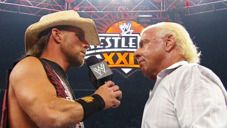 9. Ric Flair's Matching "Space Mountain" Tattoos with Shawn Michaels - wide 8