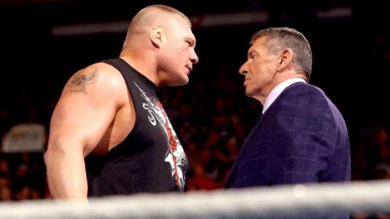 Brock Lesnar on Vince McMahon: "If he's gone, I'm gone"