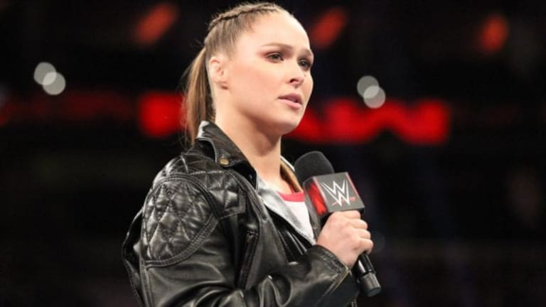 WWE says Ronda Rousey has been suspended, will not appear on Friday Night SmackDown