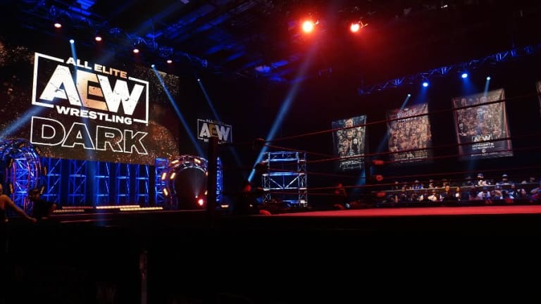 Released WWE star wrestled during today's AEW Dark tapings
