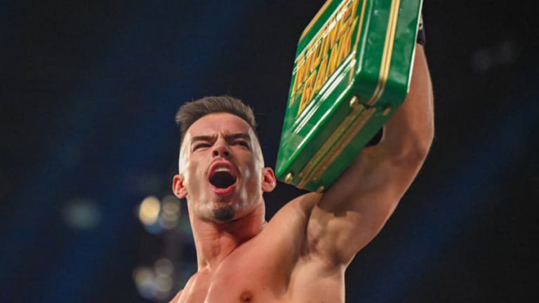 Theory made history at WWE Money in the Bank