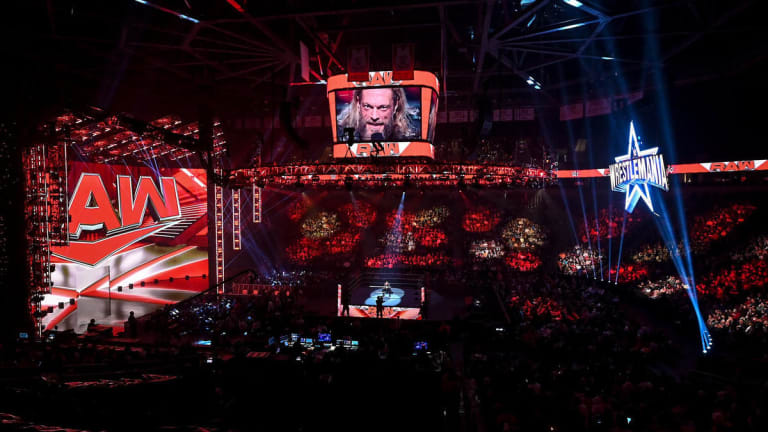USA is allowing 1st hour of WWE Raw to go without commercials, packed show tonight