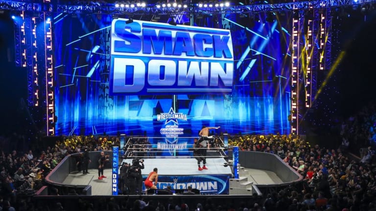 PHOTO: Former WWE wrestler was at Friday’s SmackDown