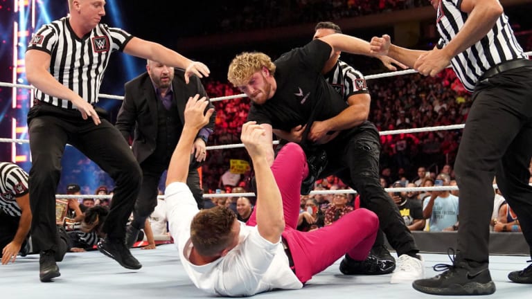 Reason behind Monday’s WWE Raw opening with Logan Paul and The Miz brawling