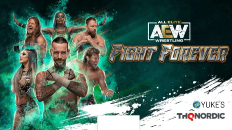 New AEW Fight Forever trailer, CM Punk removed from game cover