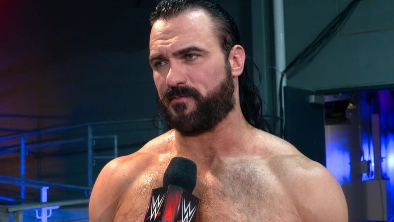 Drew McIntyre pulled from WWE live events due to back issue