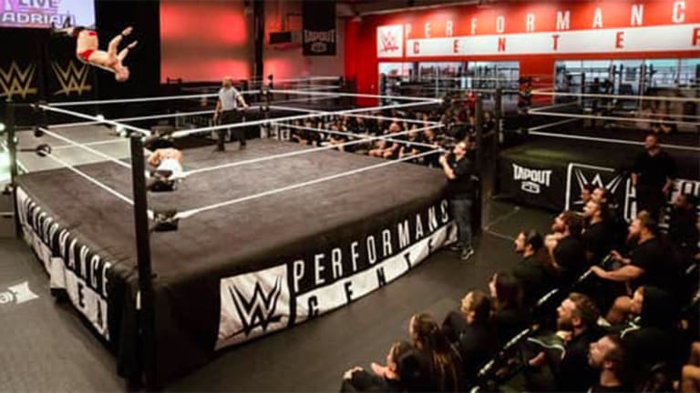 Former WWE star is at the Performance Center