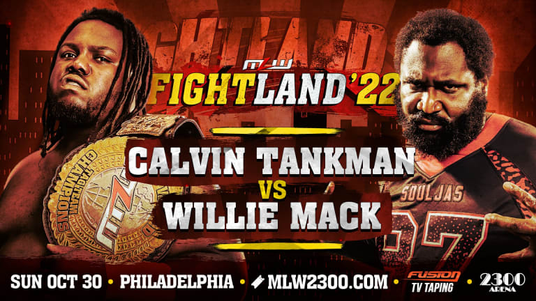 Willie Mack vs. Calvin Tankman announced for MLW Fightland in Philadelphia