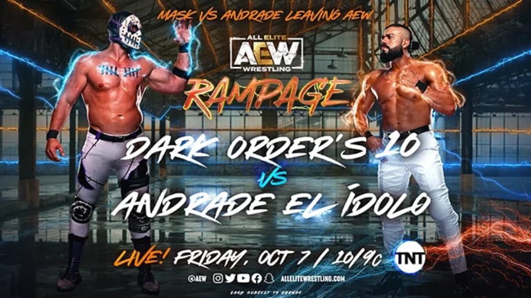 Andrade El Idolo vs. Preston Vance pulled from AEW Rampage