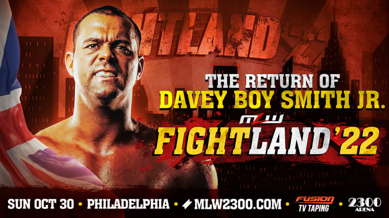 Davey Boy Smith Jr. returning to MLW at Fightland in Philadelphia