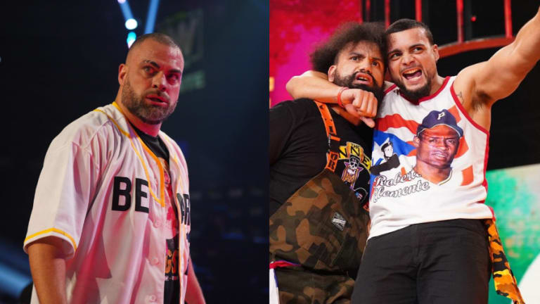 AEW's Santana and Eddie Kingston almost got physical backstage several months ago, Ortiz and Santana still not on good terms