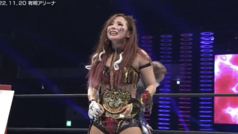 Former WWE star KAIRI (Kairi Sane) becomes the first-ever IWGP Women's Champion