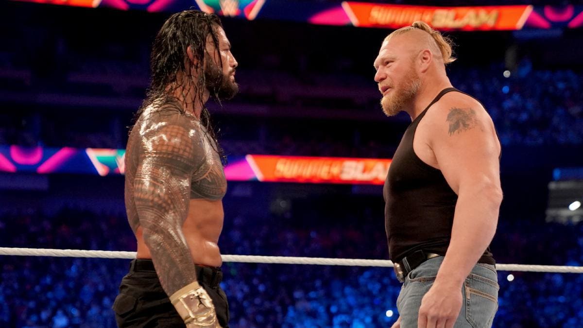 Roman Reigns explains why Brock Lesnar's 'Cowboy Brock' persona was  important for their WWE feud - Wrestling News