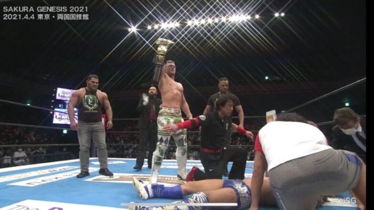 Will Ospreay Wins Iwgp World Heavyweight Title At Njpw Sakura Genesis Wrestling News Wwe And Aew Results Spoilers Rumors Scoops