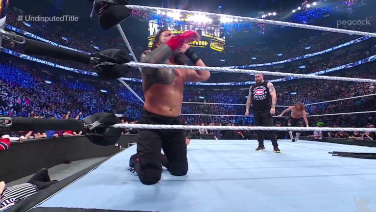 WWE Elimination Chamber results: Jey Uso returns, Kevin Owens attacks Roman  Reigns and The Bloodline - Wrestling News | WWE and AEW Results, Spoilers,  Rumors & Scoops
