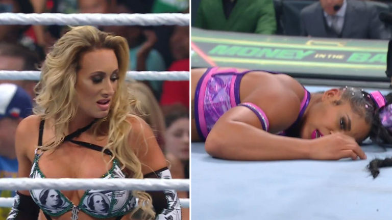 WWE Money In The Bank results: Bianca Belair vs. Carmella