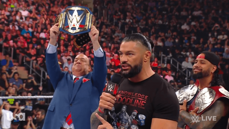 Roman Reigns kicks off WWE Raw, tells Theory that 'daddy' Vince is gone