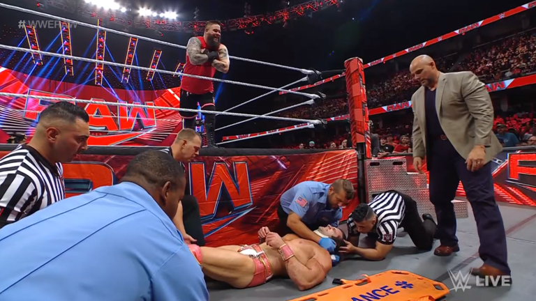 NXT version of Kevin Owens is back, Ezekiel stretchered out of WWE Raw