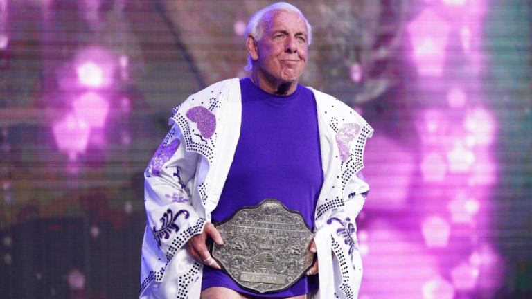 Ric Flair thanks Vince McMahon and Tony Khan, says the media focuses on 'less important' things like his health during his last match