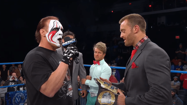 Nick Aldis said it was Sting's idea for Aldis to beat him by submission at TNA Bound For Glory 2013