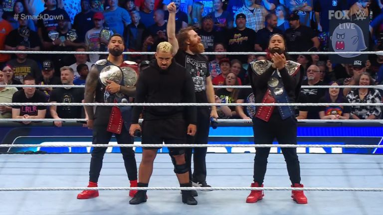 Solo Sikoa officially joins The Bloodline during WWE Friday Night SmackDown