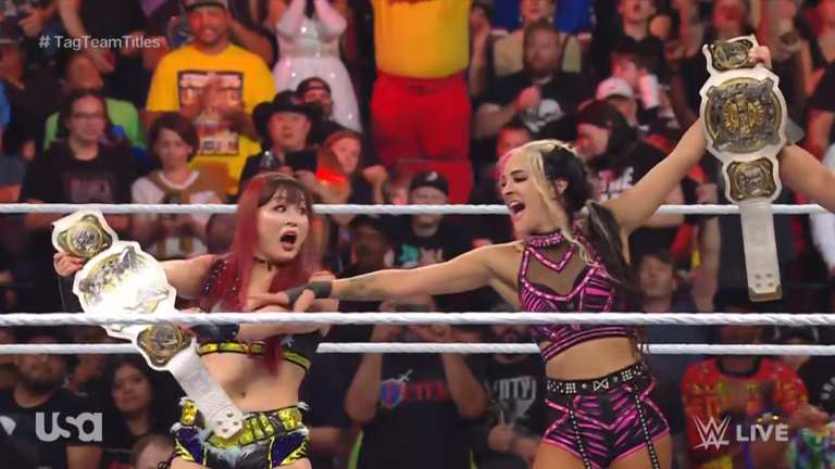 New WWE Women's Tag Team Champions crowned during Monday Night Raw