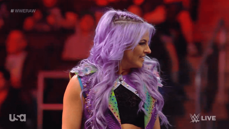 Candice LeRae makes a surprise WWE return during Monday Night Raw