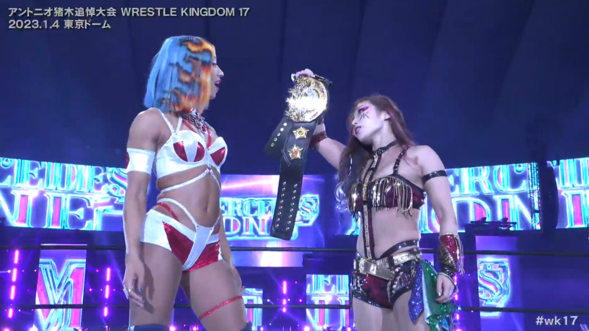 NJPW Wrestle Kingdom 17: Full Results, Omega Sephiroth, Sasha Banks Arrives  and More - CNET