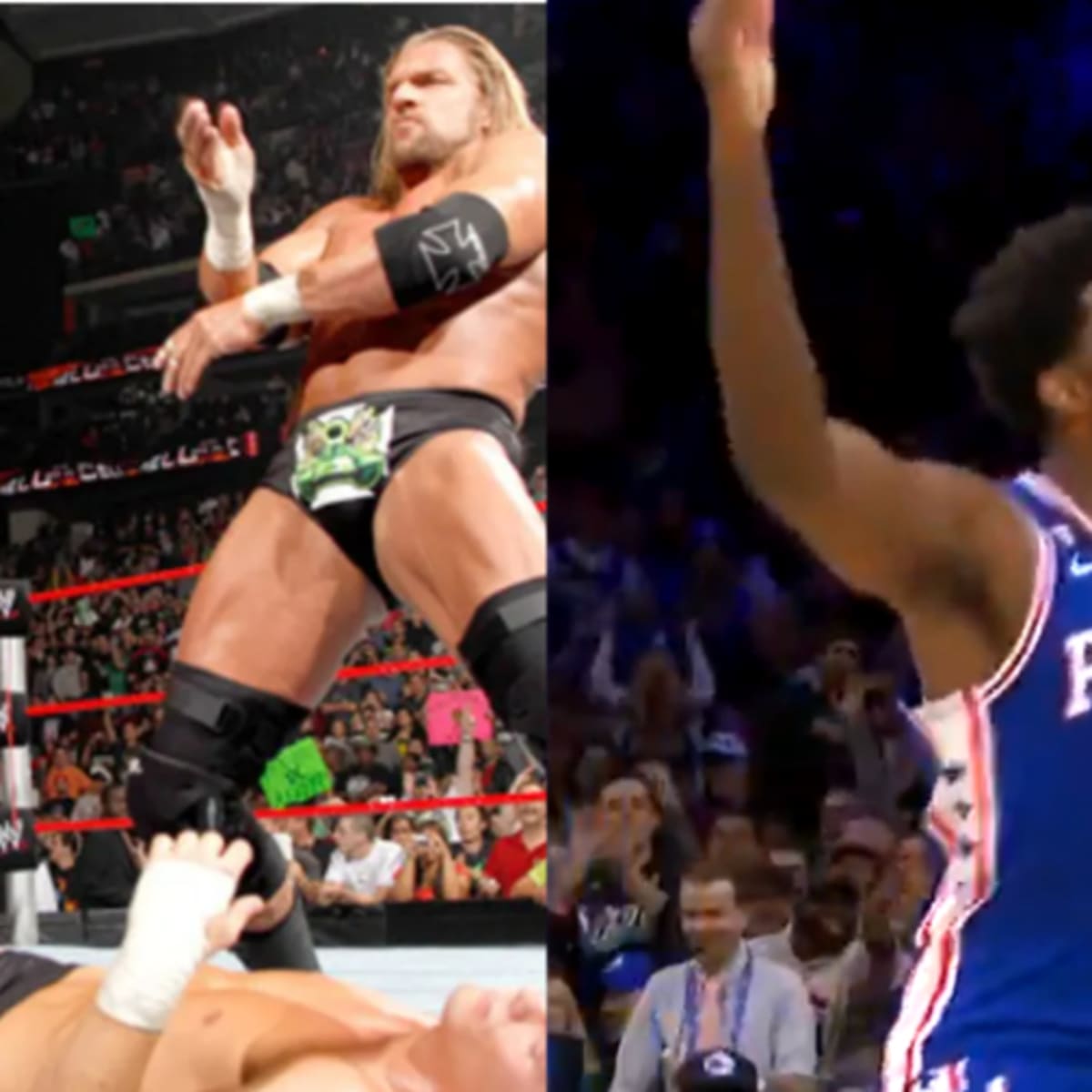 NBA star Joel Embiid fined $25,000 for doing the DX crotch chop