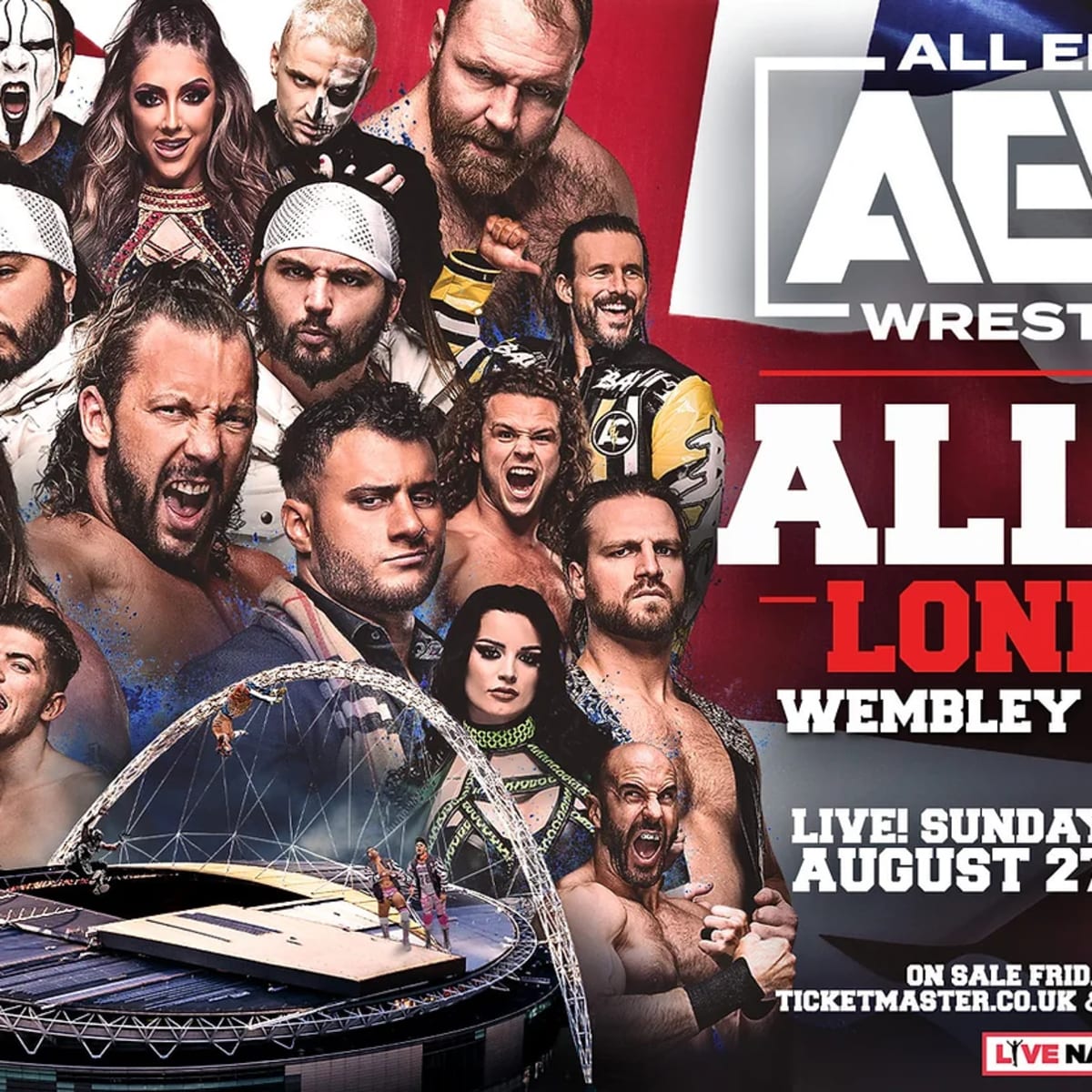 AEW All In Match Card, Start Time, Price of Event, How to Watch, Zero Hour Pre-Show Live Stream