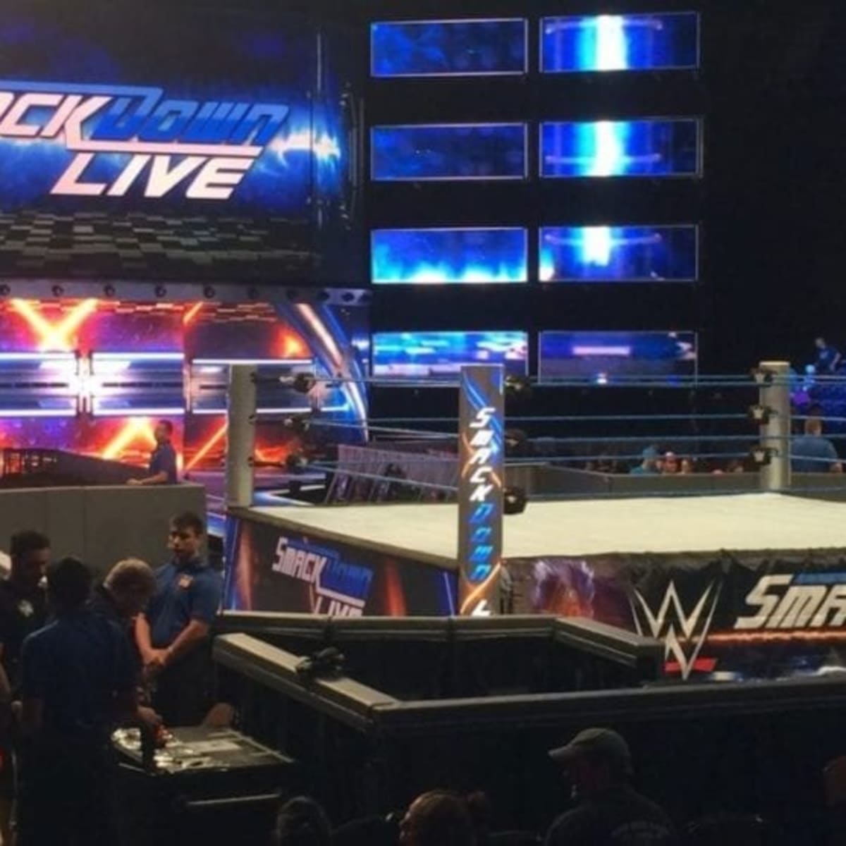 Former WWE Champions work SmackDown Live dark match