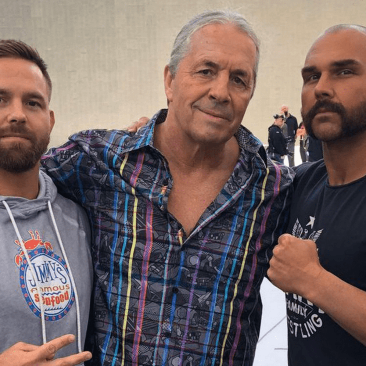 Bret Hart attends UFC in Calgary - WWE News, WWE Results, AEW News, AEW  Results