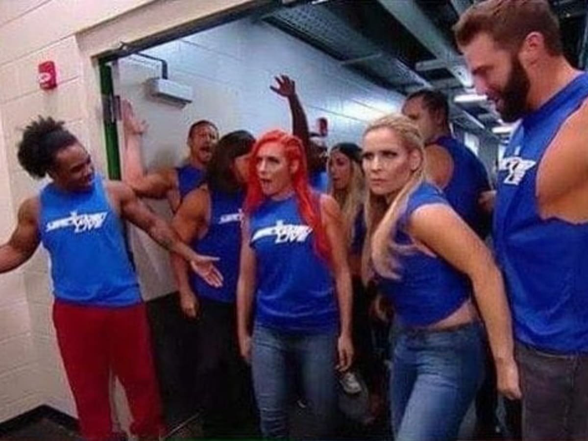 Wwe Natalya Porn - Natalya and Zack Ryder comment on accidental crotch grab while taking Raw  \
