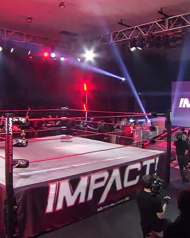 Impact Wrestling logo arena ring