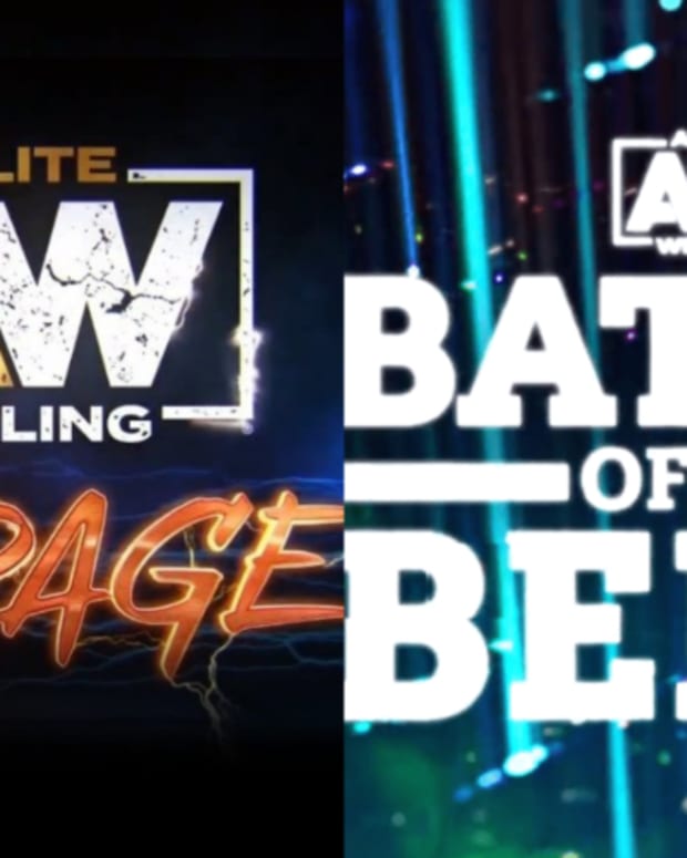 AEW rampage battle of the belts