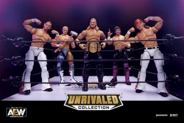 WWE Elite Figures new/sealed Tag teams Rivalries 