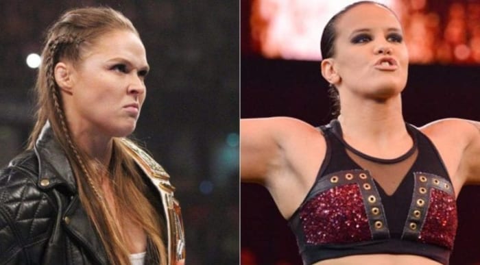 WATCH: Ronda Rousey reacts to Shayna Baszler’s Royal Rumble appearance ...
