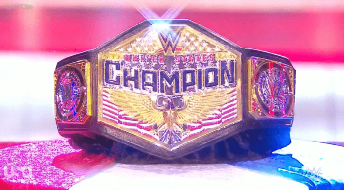 New United States Championship unveiled on WWE Monday Night Raw ...