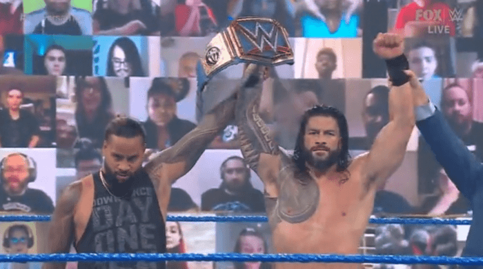 WWE SmackDown Hell in a Cell: Jimmy Uso acknowleged Roman Reigns ...