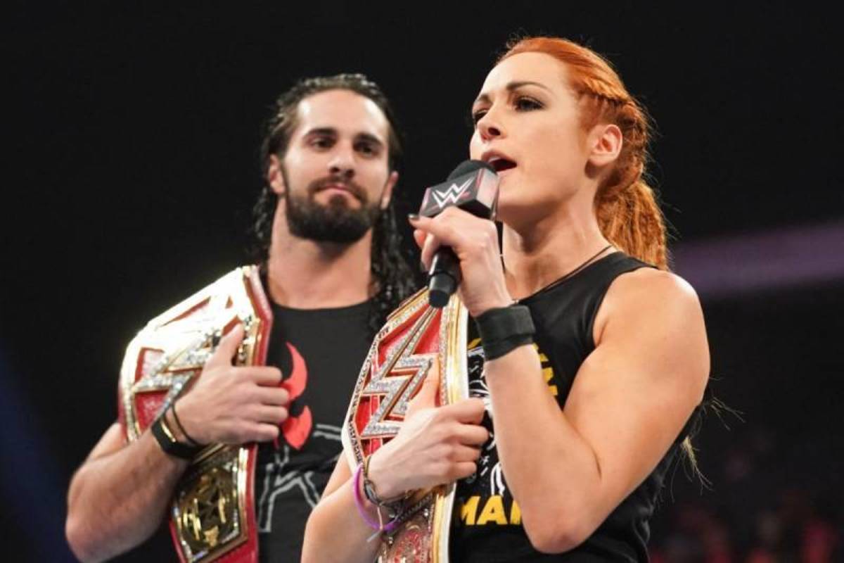 Becky Lynch & Seth Rollins troll fans over criticism of having no chemistry  together - Wrestling News